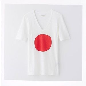 ISABEL MARANT JEANERET JAPAN LINEN TEE SHIRT